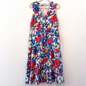 Beautiful Boden Josephine size 12 cotton shirt dress with pockets